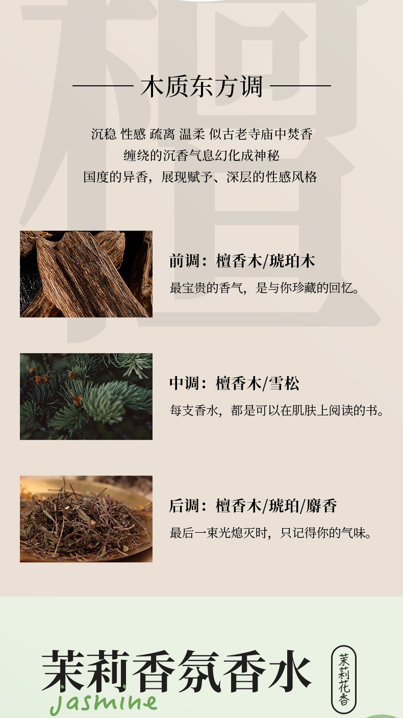 Xiaocheng Yixiang's new women's sandalwood perfume has a long-lasting woody scent and is a bestseller on Douyin. Wholesale of men's perfumes undefined