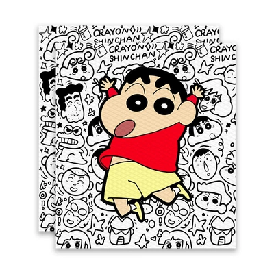 Motorcycle tail: accessories, motorcycle handlebar covers - crayon-shin-chan-set-of-two