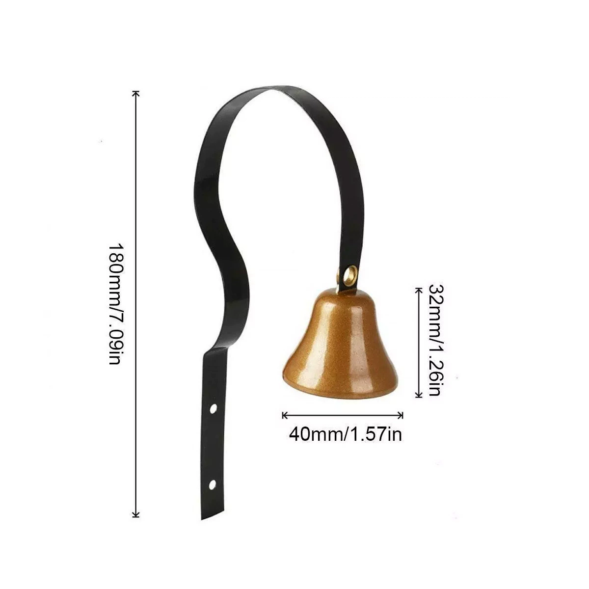 Старомодный семейный традиционный магазин дверной привратник колокольчик