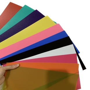 A4 color PP sheet plastic sheet transparent PVC film coil printing white black PP hard sheet stamping processing