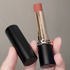 卡資蘭霧キス唇膏小黒管口紅3.2gダントツ柔霧クリーム大根 (119)