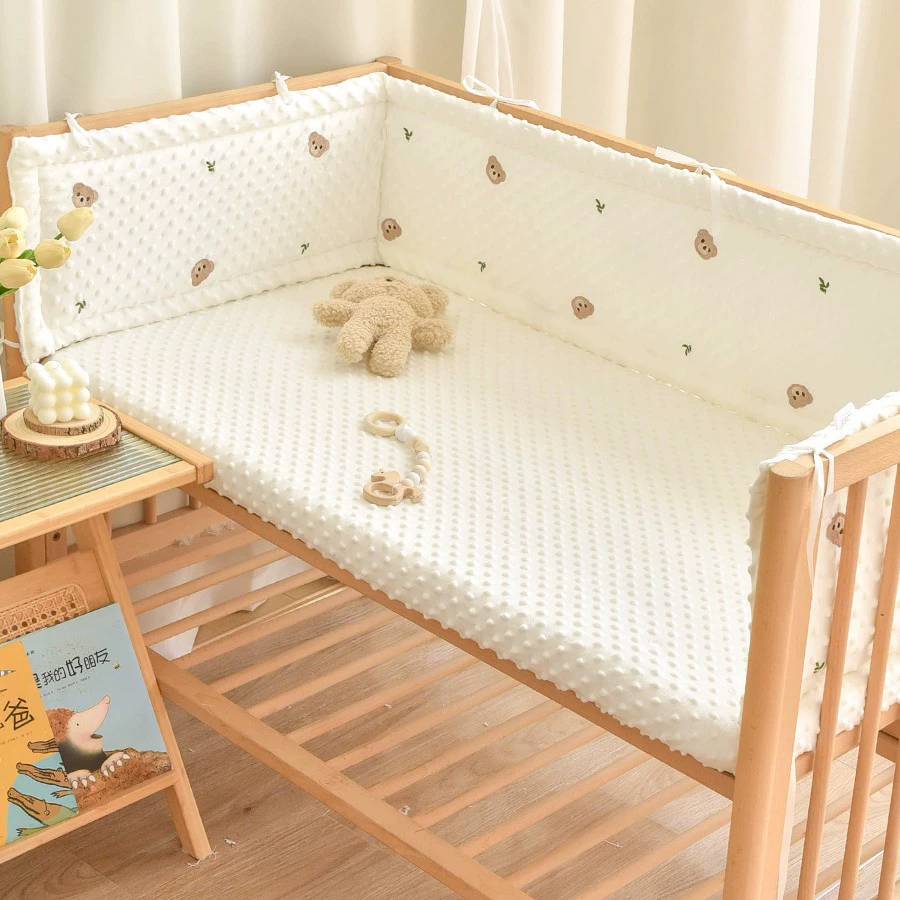 Crib, sides, children's tape for side table, collision protection