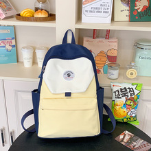 书包高颜值耐脏ins小众简约初中高中大学生女旅游轻便减负双肩包