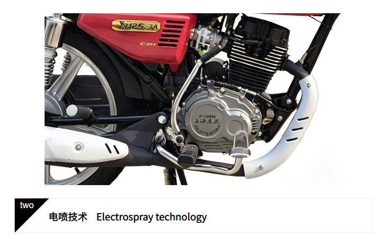 Motorcycle cross-border brand new retro CG125 150CC Jianshe National IV electric fuel-injection motorcycle