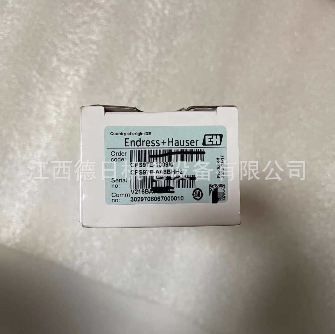 全新E+H恩德斯豪斯 CPS97E-AA8BHH2 PH电极 现货实拍议价销售