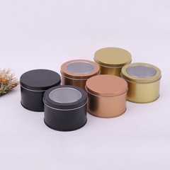 Tinplate storage creative handmade biscuit cheese cake gum storage container mousse cake small iron canister