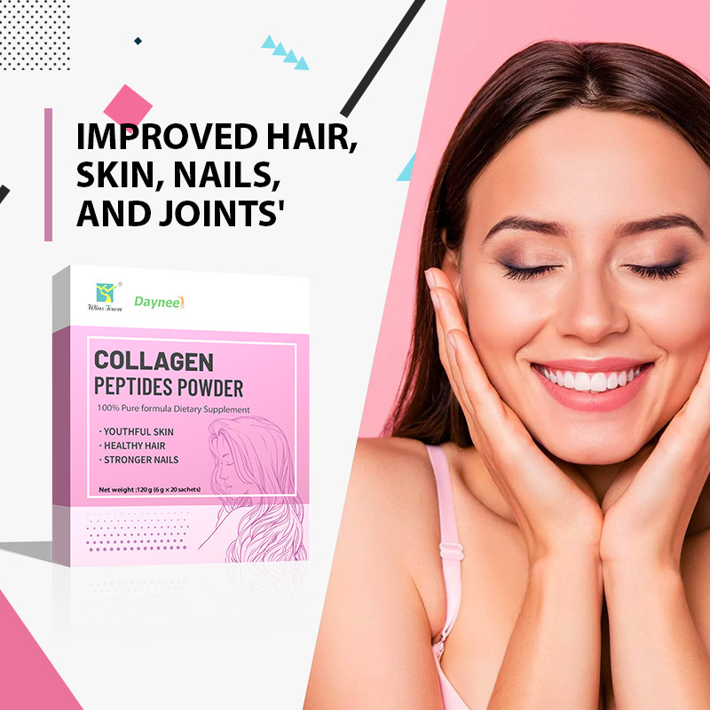 Export Collagen Peptide Powder 6g *20Bags / Box Collagen Instant Powder