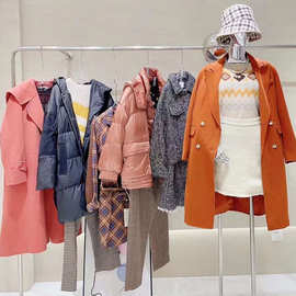 艾托23奥冬款显瘦保暖气质连帽长外套翻领时尚呢大衣品牌折扣尾货