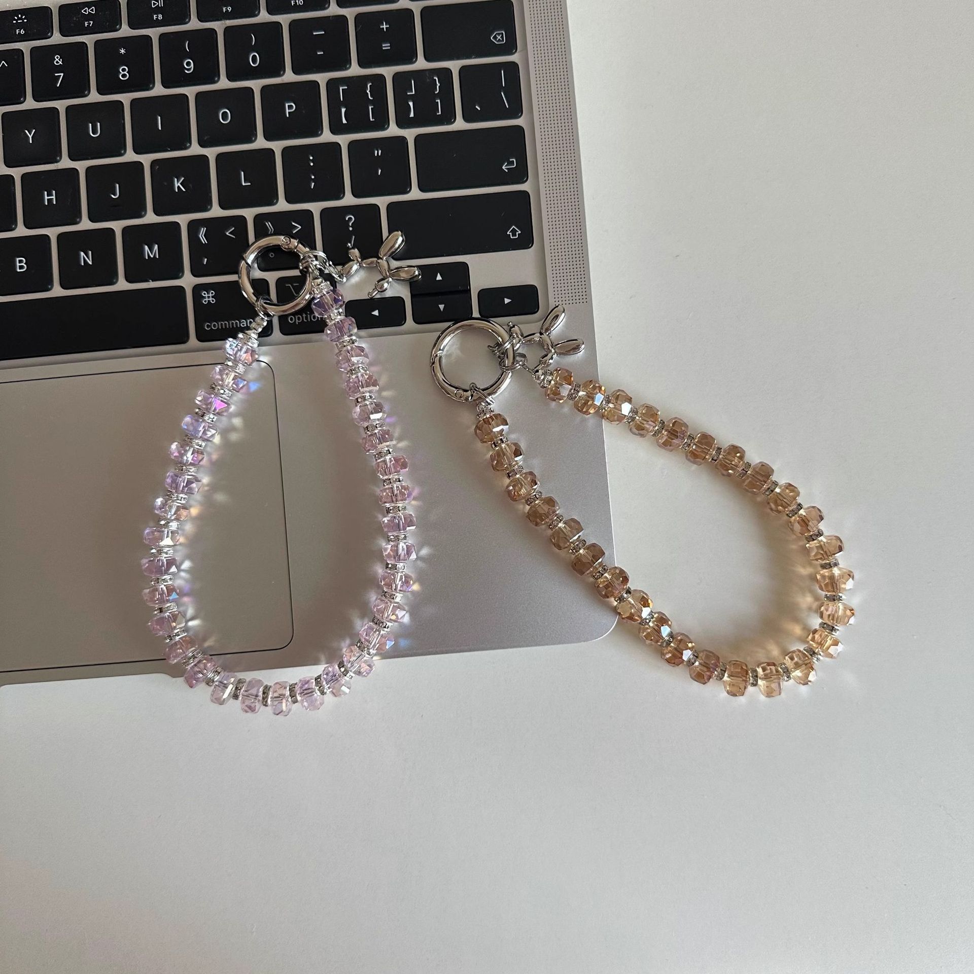 Crystal Mobile Phone Chain Drill Light Luxury Ins Mobile Phone Hanging Chain Bag Hanging Advanced Sense Mobile Phone Case Lanyard Key cdd Pendant