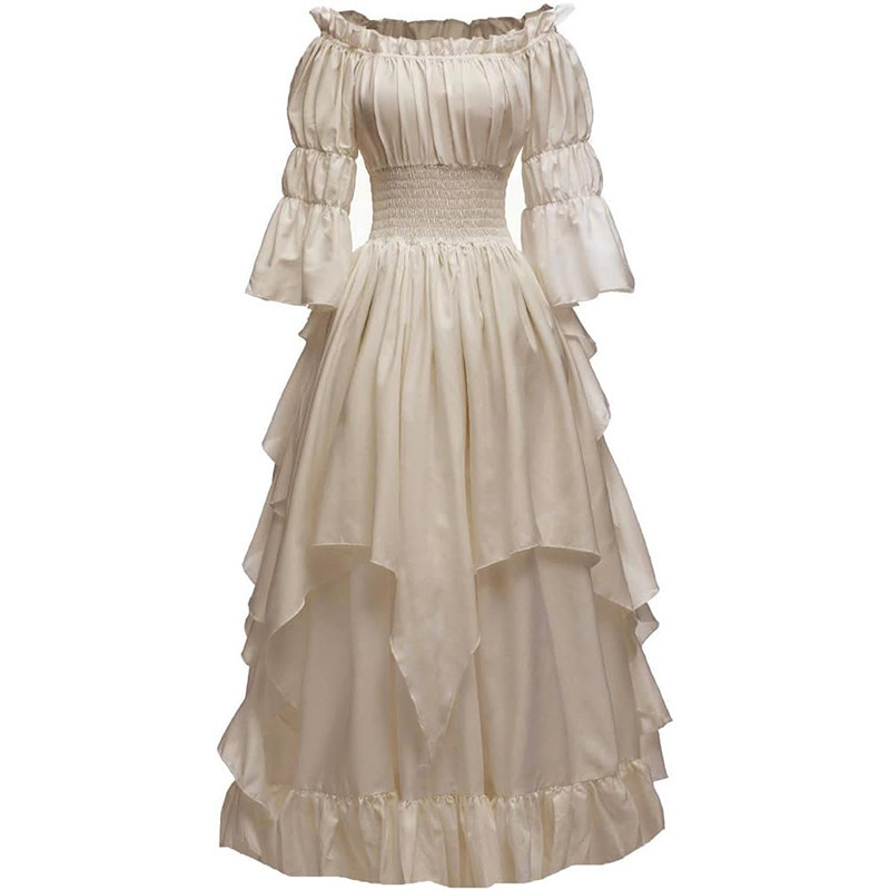 Women's Gothic Witch dress Medieval Renaissance Costume Victorian dress