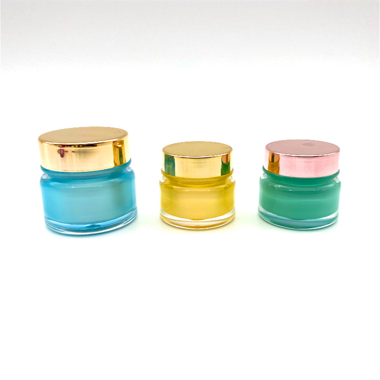 5g10g20g30g亚克力圆形牛奶瓶形 日晚霜膏霜面霜韩式贵妇膏分装瓶