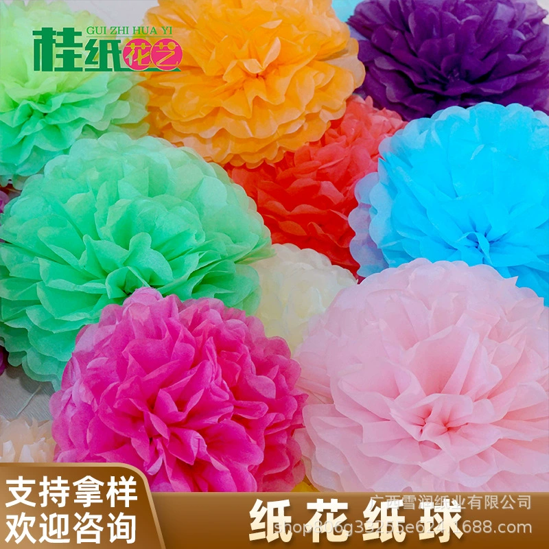 Производители европейских и американских популярных свадебных декоративных бумажных цветов