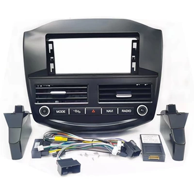 Suitable for Ford Focus 3 Focus 12.3inch Central Control Navigation Dvd Modified Face Frame Versatile Set Frame (DVD Navigation) - face-frame-wiring-harness-kit