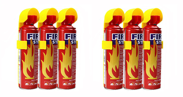 Vehicle-Mounted Fire Extinguisher, Explosion-Proof and High-Temperature Resistant, Automotive Emergency Firefighting Equipment, Dual-Use Foam Fire Extinguisher for Car and Home, In-Stock Factory