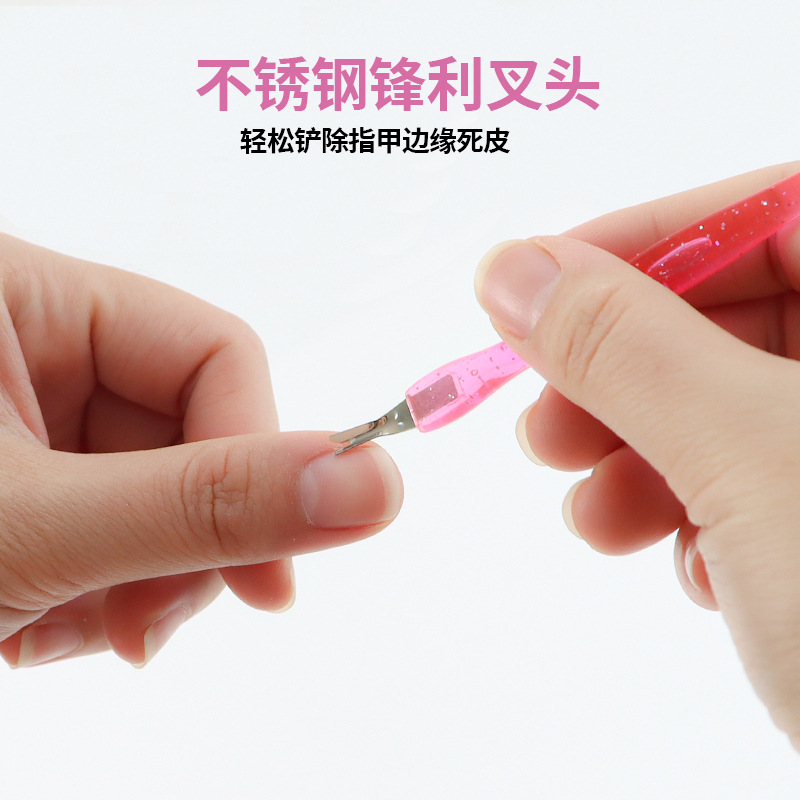 Exfoliating manicure tools set for manicure for nails stainless…