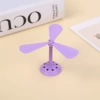 One-in-one three-leaf windmill-delivered film [purple]