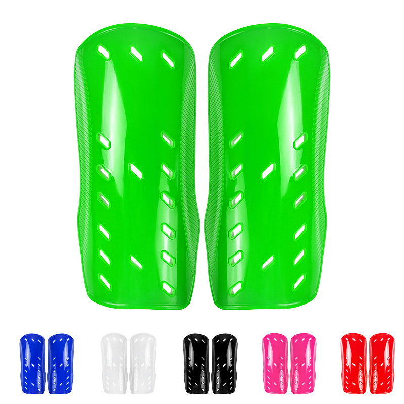 Cross-Border Football Multi-Hole Shin Guards, Adult Shin Guards, Breathable and Lightweight Sports Protective Gear, Manufacturer Wholesale