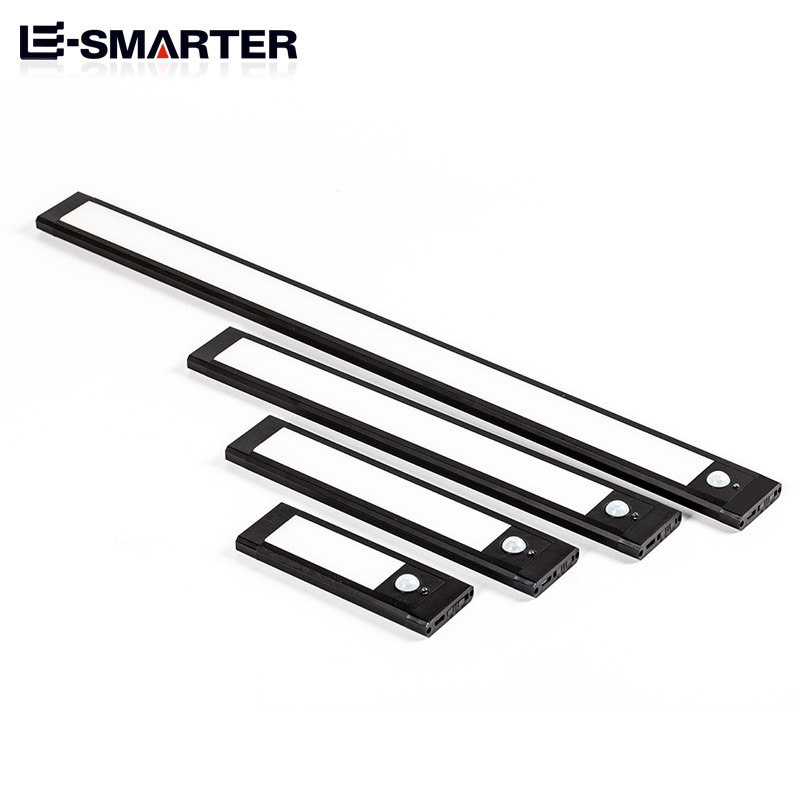 Nuevo LED Barra de luz dura inteligente Cuerpo Humano inducción lámpara de pared USB carga lámpara gabinete inteligente hogar noche Luz