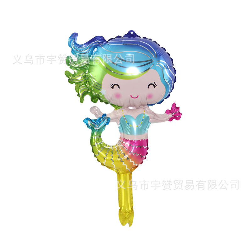 Mini bola de dibujos animados animal calle venta código de exploración pequeño regalo bola de ola bola interior bola de aluminio globo de película globo de empuje