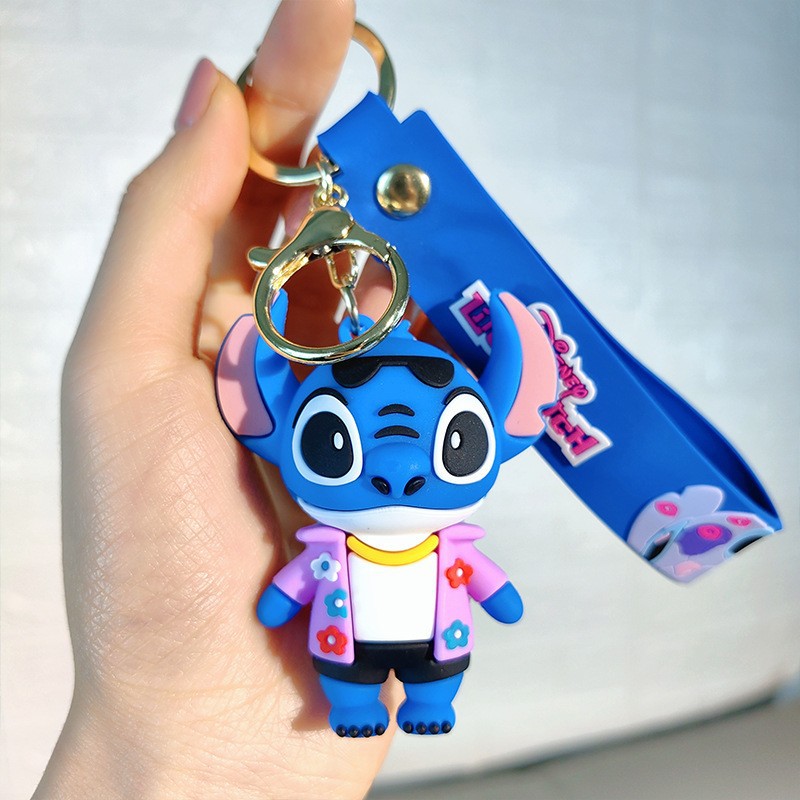 Dibujos animados pvc serie de anime llavero juego de marea muñeca llavero de coche bolsa colgante máquina de garra regalo al por mayor