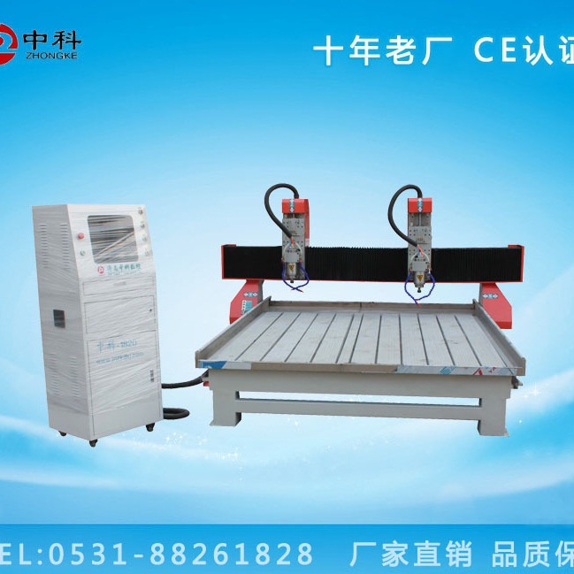 加工双头轻型石材雕刻机 卧式全自动数控双头轻型石材雕刻机