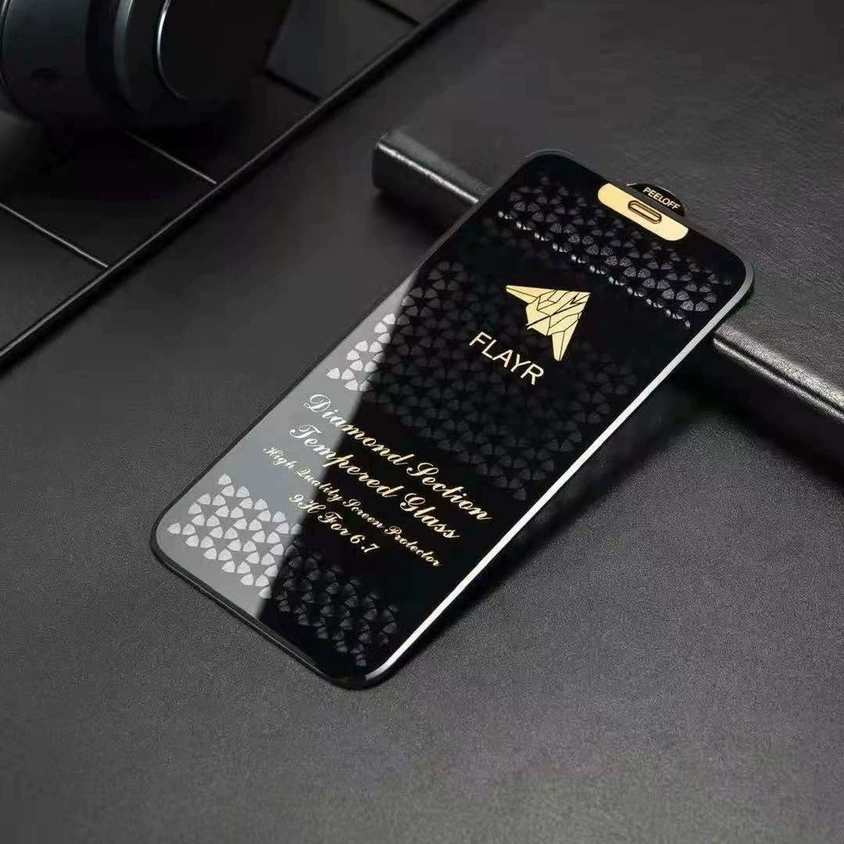 Подходящее для iPhone17Pro стекло-алмазная резка закаленная пленка Apple 16Promax полноекранная пленка 14Pro стекло партия
