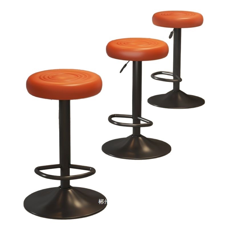 Fábrica directa silla de bar taburetes altos modernos taburetes taburetes de bar caseros taburetes de elevación giratorios image 5