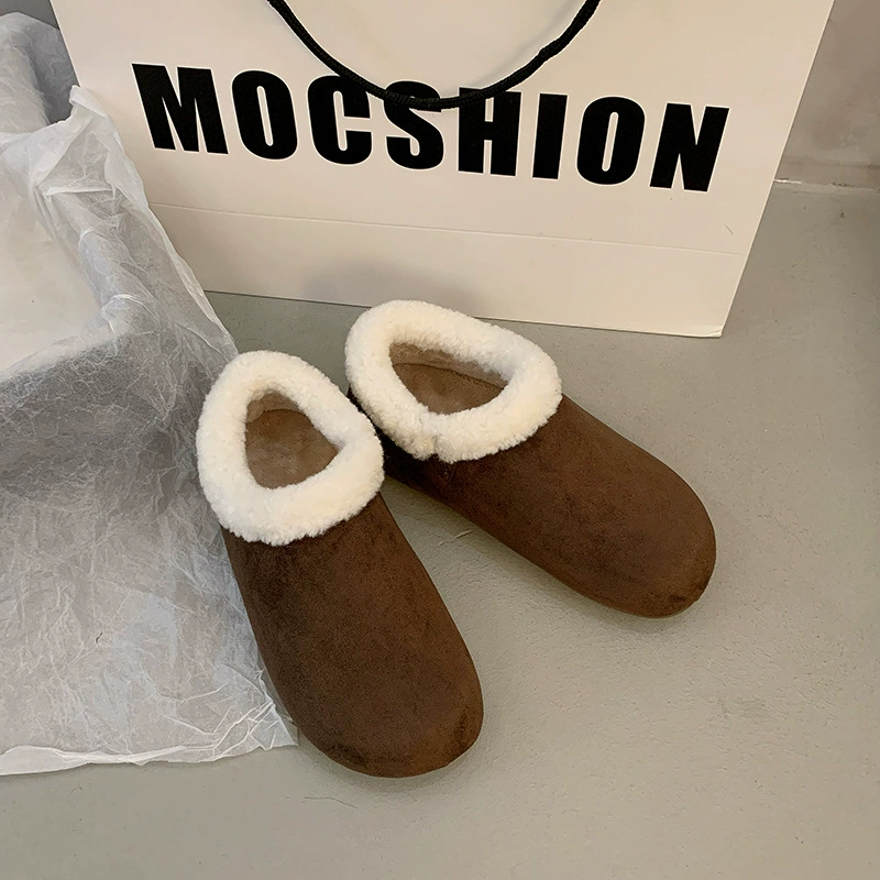 Demi-season warm boots platform, high keep warm shoes
