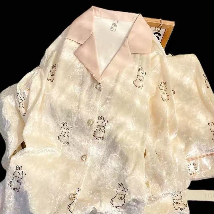 Zxx Gold Velvet New 2025 Pajamas Women's Autumn and Winter Cardigan Lapel High-End Sweet Long-Sleeved Masonry Velvet Home Clothes