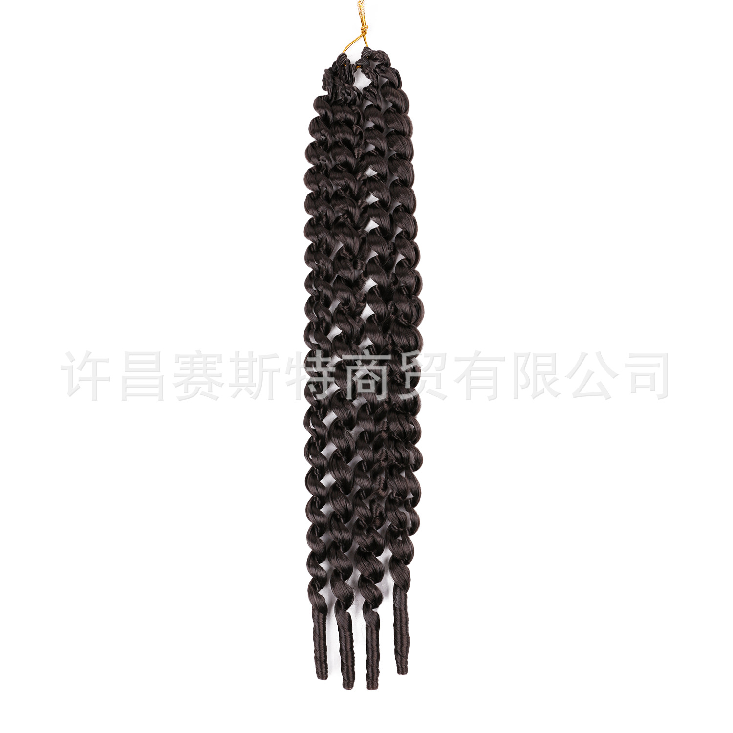 Cabello Rizado para Tejido Crochet Fibra Sintética para Trenzas y Extensiones