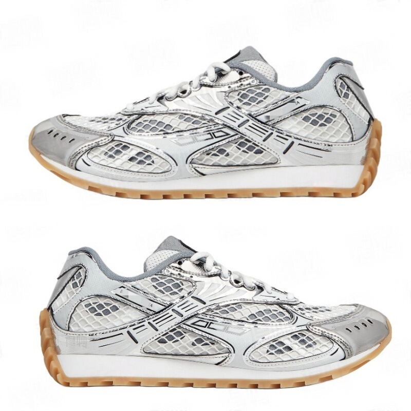 Bv Training Shoes, Same Model as Wang Yibo, Silver Mesh Sports Casual Shoes for Men and Women, Orbit Forrest Gump Shoes, Putian Pure Original Bv Training Shoes, Same Model as Wang Yibo, Silver Mesh Sports Casual Shoes for Men and Women, Orbit Forrest Gump Shoes, Putian Pure Original
