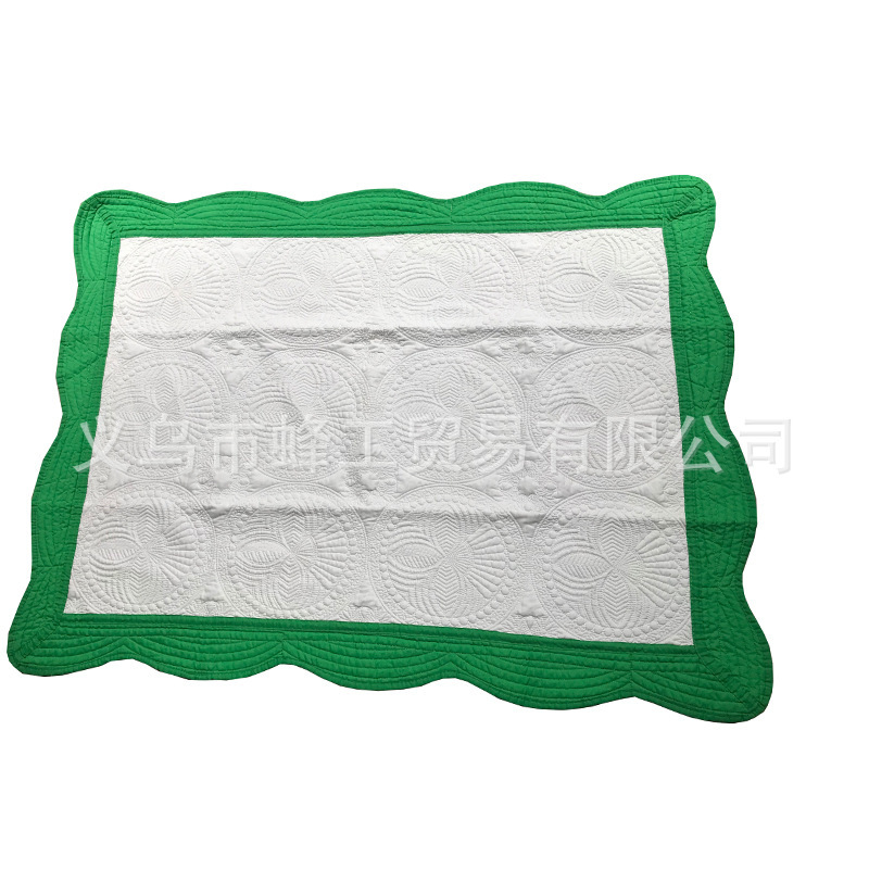 흰색 녹색 가장자리