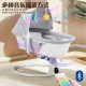 Cross-border New Baby Electric Rocker Folding Baby Rocking Chair Smart Sleeping Baby Bed Automatic Sleeping Artifact