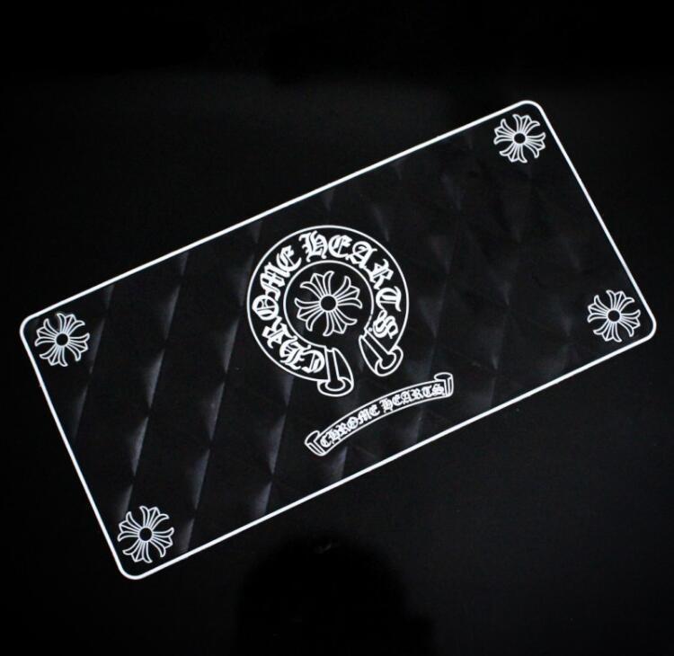 Car Anti-Slip Mat Large Crohn Crown Trendy Brand Rectangular Anti-Slip Mat Car Perfume Anti-Slip Mat Storage Mat