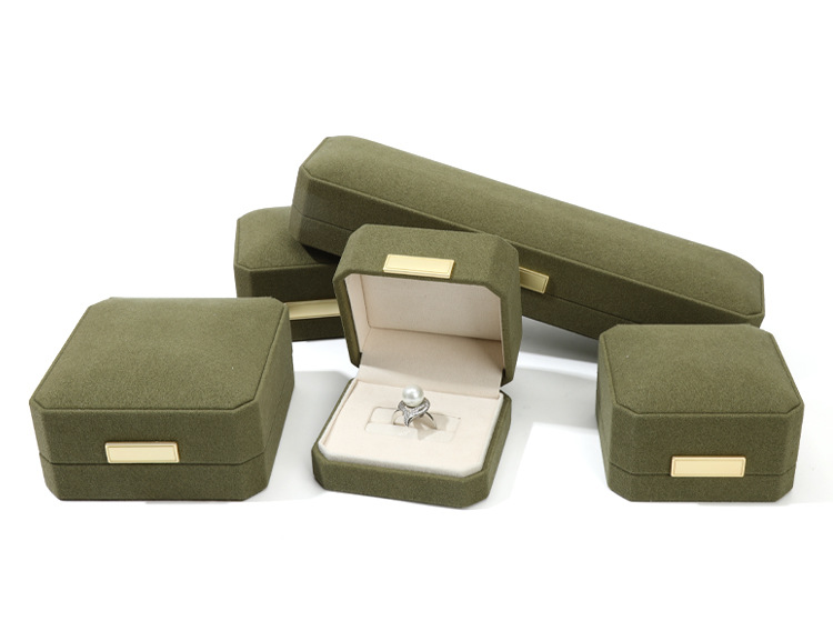1 Piece Quantity Daily Occasion composite material Material 1 Piece Composite Material Luxurious Daily Solid Color Jewelry Boxes