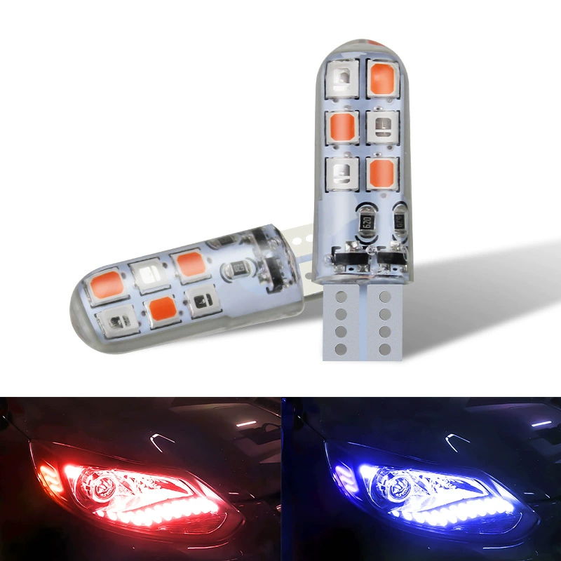 Трансграничный промышленный T10 автомобильные лампочки светодиодные фары COB Модификация применима к автомобильным силиконовым широкоформатным номерным лампам для чтения