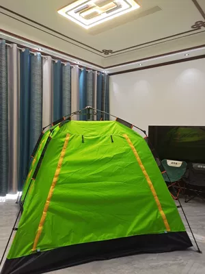 Avtomobil dam çadırları Tent for 3-4 People with - fruit-green-2222-17m-3-4-people