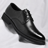 Летние туфли для кожаной обуви, низкий черный пиджак классического кроя в английском стиле для отдыха