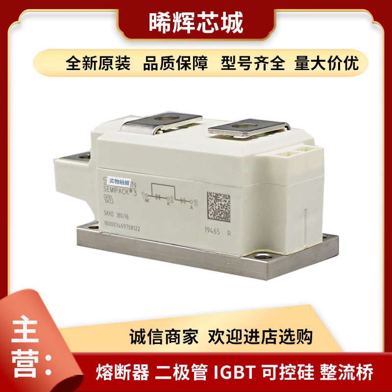SKKD380/16 SKKD380/08 二极管模块型号齐全量大从优现货