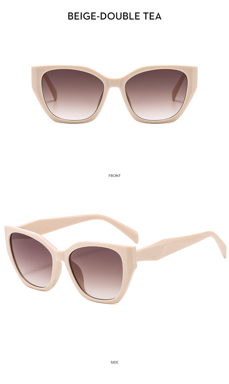 52g Weight Full Frame Glasses Structure Sunglasses Classification PC, UV400 Protection Lens Material Special-Shaped Mirror Glasses Style Holiday, Travel Occasion Solid Color Pattern All Seasons Season Women's Gender Simple Style, Classic Style Style Simple Style Classic Style Solid Color PC UV400 Protection Special-Shaped Mirror Full Frame Women's Sunglasses 18