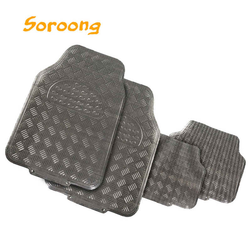 Alfombrillas antideslizantes de gamuza para coche y SUV