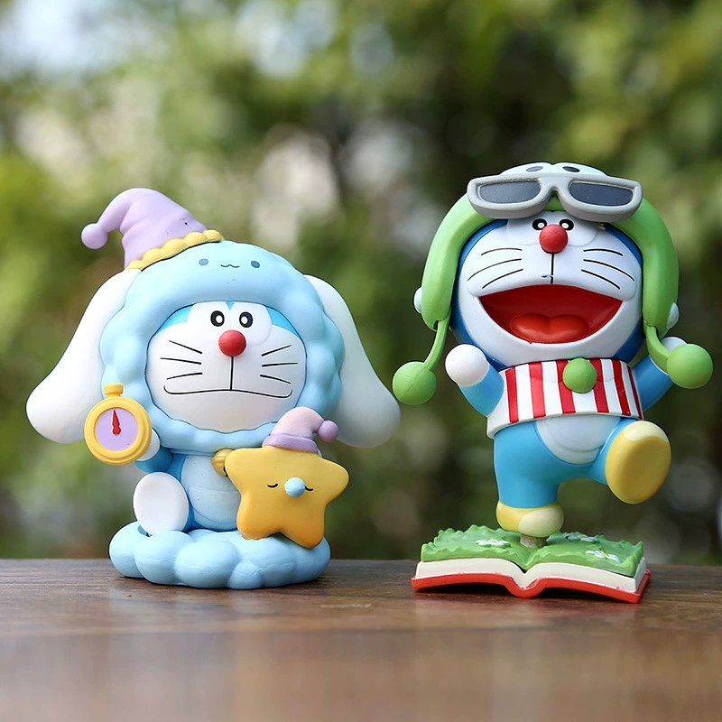 Новая трендовая игрушка Q-версия анимационной серии Dingdang Cat COSkt, фигурка, милое настольное украшение, сувенир-подарок
