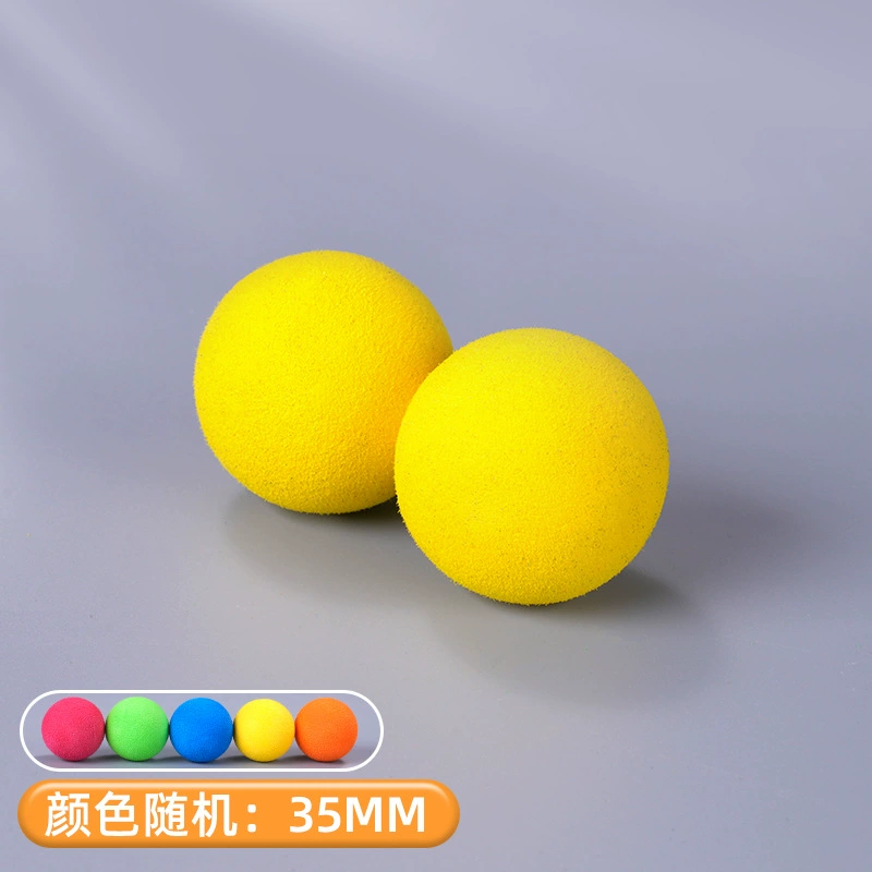 Сponge styrofoam ball, elastic soft bullet, toy, direct factory sales