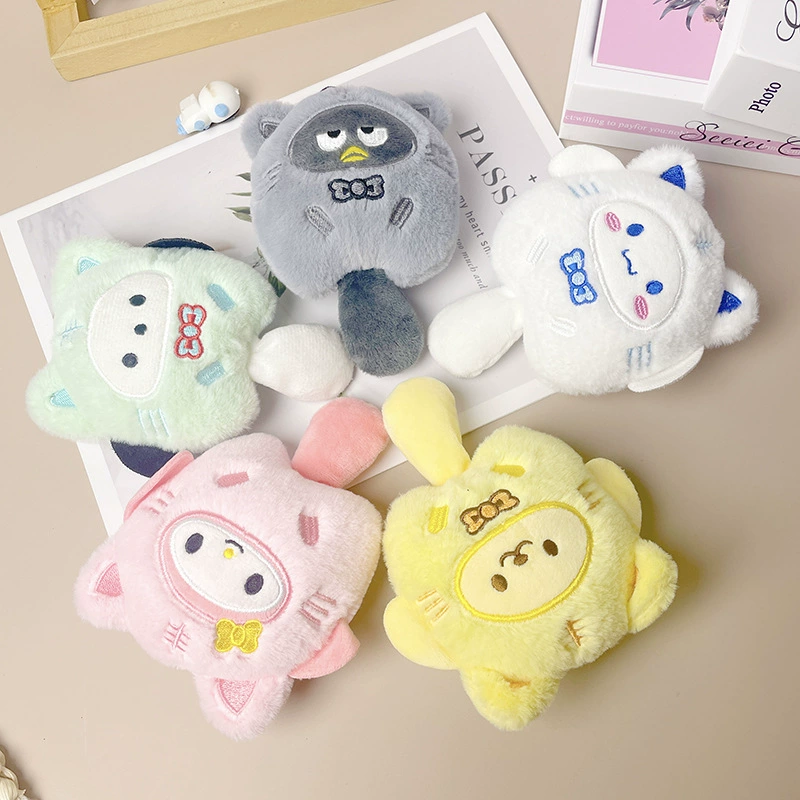 Мультфильм Sanrio одеваются куклы плюшевые игрушки подвески для девочек подарочные сумки куклы куклы оптом