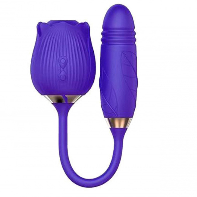 2 generación succionada bolsa retráctil púrpura