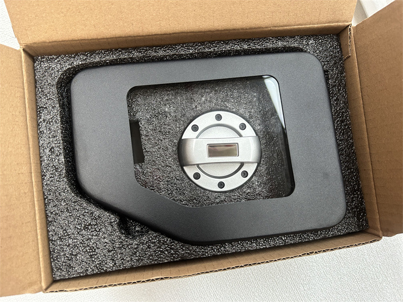 Transparent fuel tank cap + b style silver inner cap