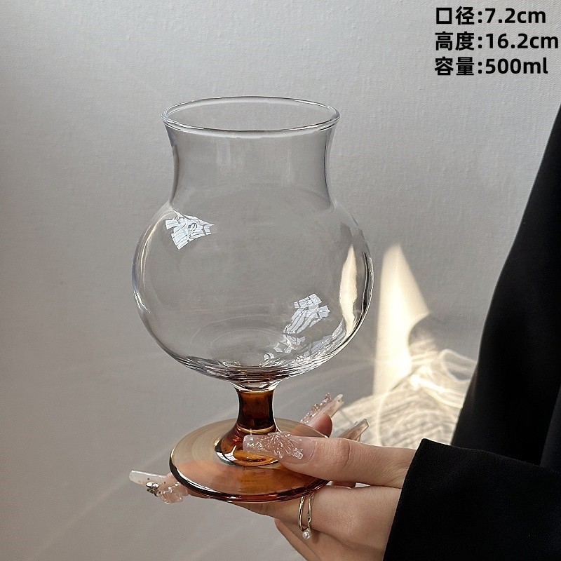 둥근배 컵 [호박발]