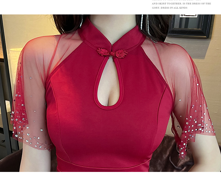 2023 Sexy Slimming Slit Long Dress Nightclub Evening Gown Cheongsam 5946GT536_ecoleips.com