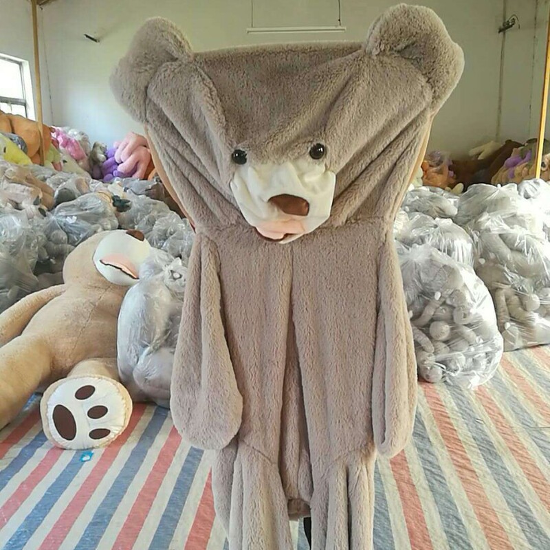Plush Toy Bear Teddy Bear Large Doll Extra Large Doll Bear Shell Factory Direct Supply Wholesale Processing