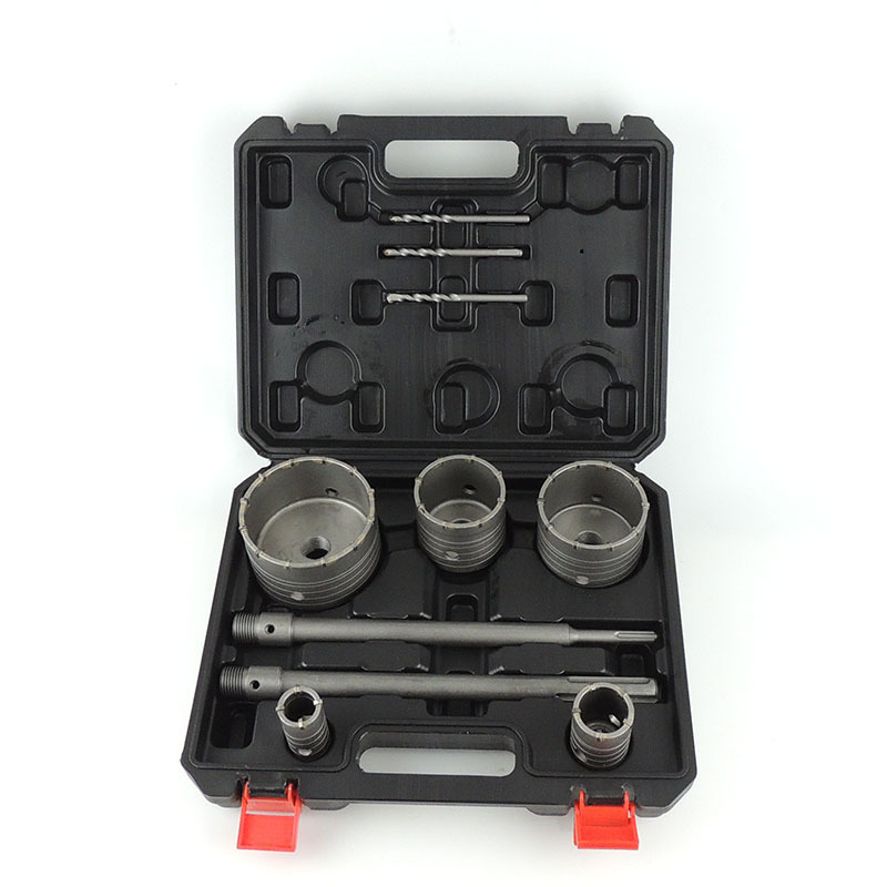 Jin Jiu tool electric hammer wall hole opener drill bit impact drill dry drill bit 30-65 reamer suit